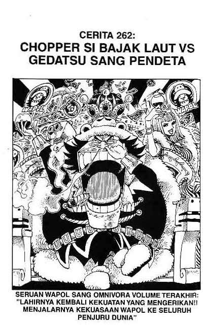 Komik One Piece Chapter 262 gambar nomor 1
