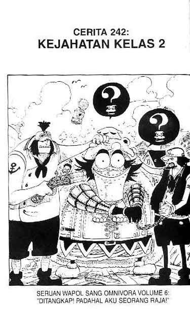 Komik One Piece Chapter 242 gambar nomor 1