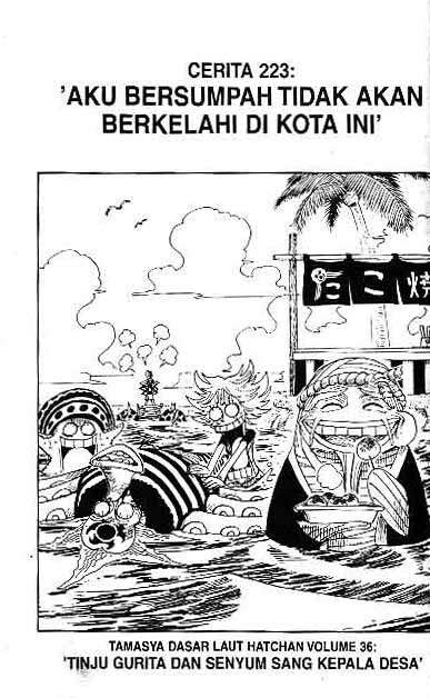 Komik One Piece Chapter 223 gambar nomor 1
