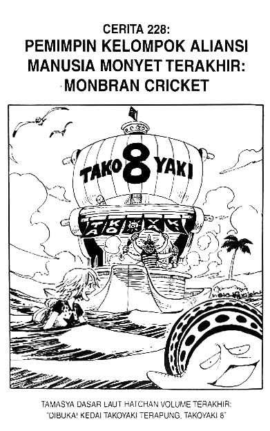 Komik One Piece Chapter 228 gambar nomor 1