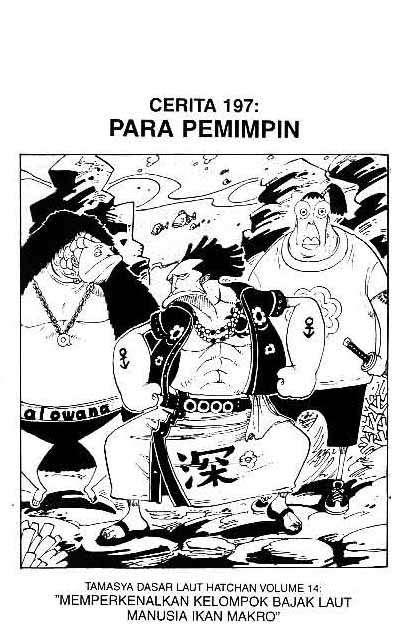 Komik One Piece Chapter 197 gambar nomor 1