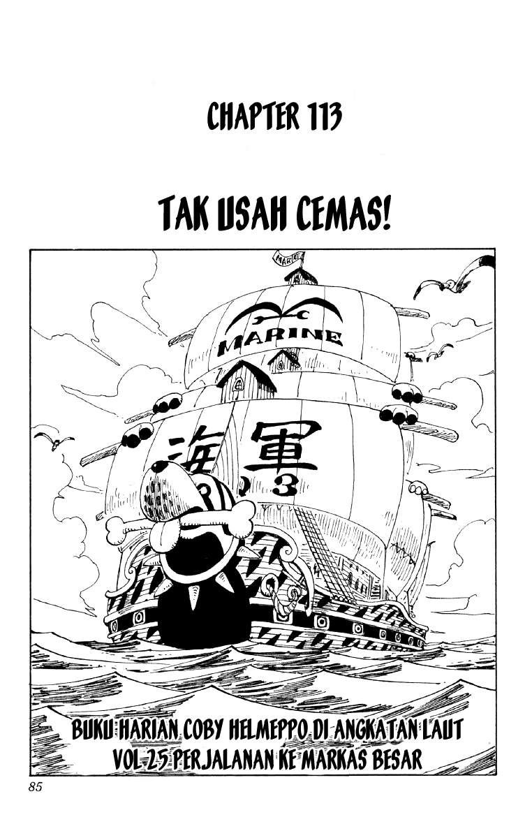 Komik One Piece Chapter 113 gambar nomor 1
