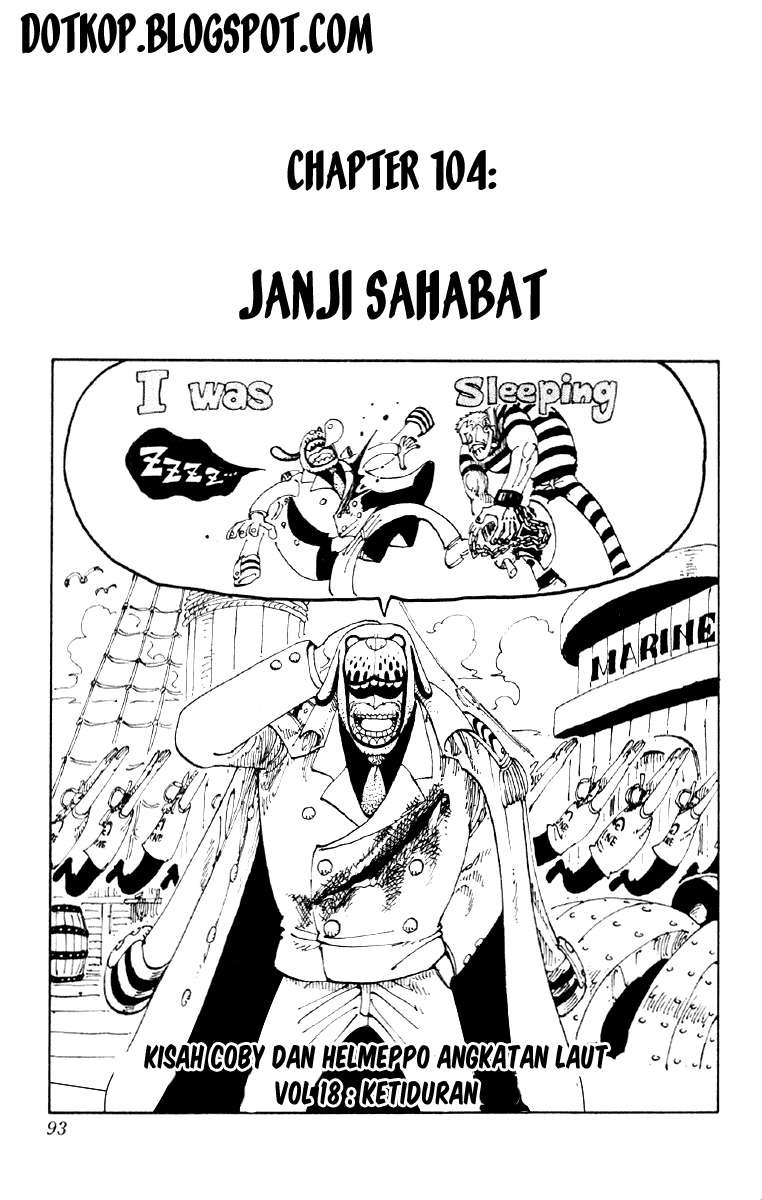 Komik One Piece Chapter 104 gambar nomor 1