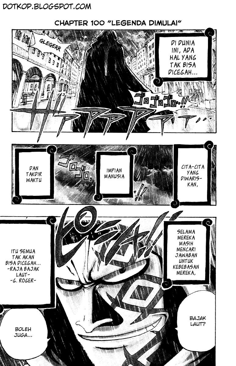 Manga One Piece Chapter 100 gambar nomor 2