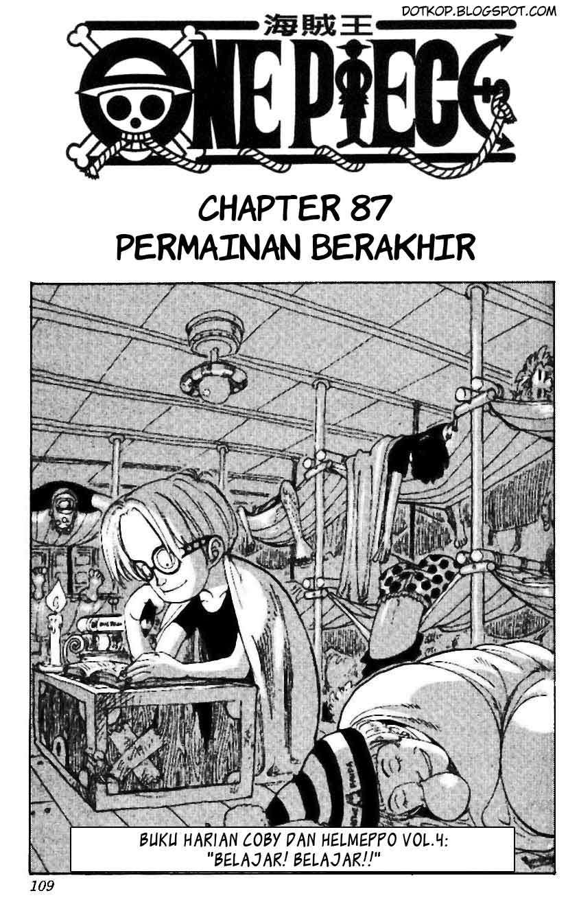 Komik One Piece Chapter 87 gambar nomor 1