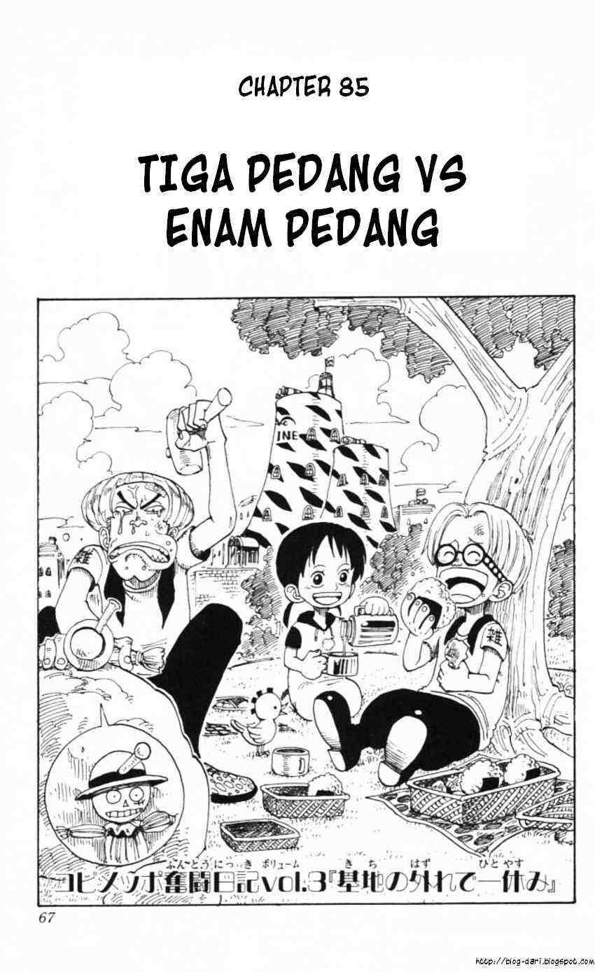 Komik One Piece Chapter 85 gambar nomor 1
