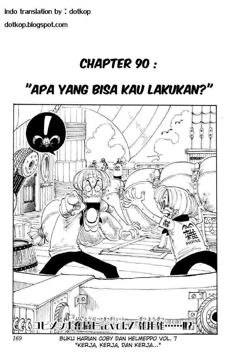 Manga One Piece Chapter 90 gambar nomor 2