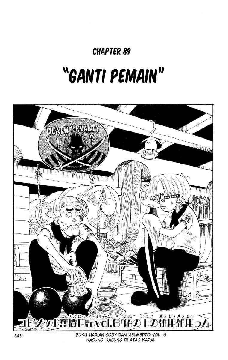 Komik One Piece Chapter 89 gambar nomor 1