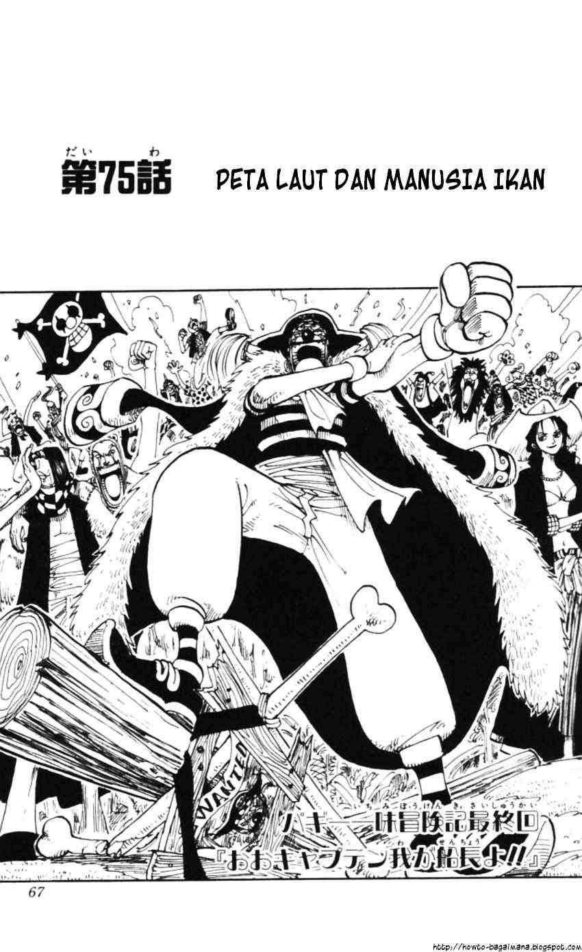 Komik One Piece Chapter 75 gambar nomor 1