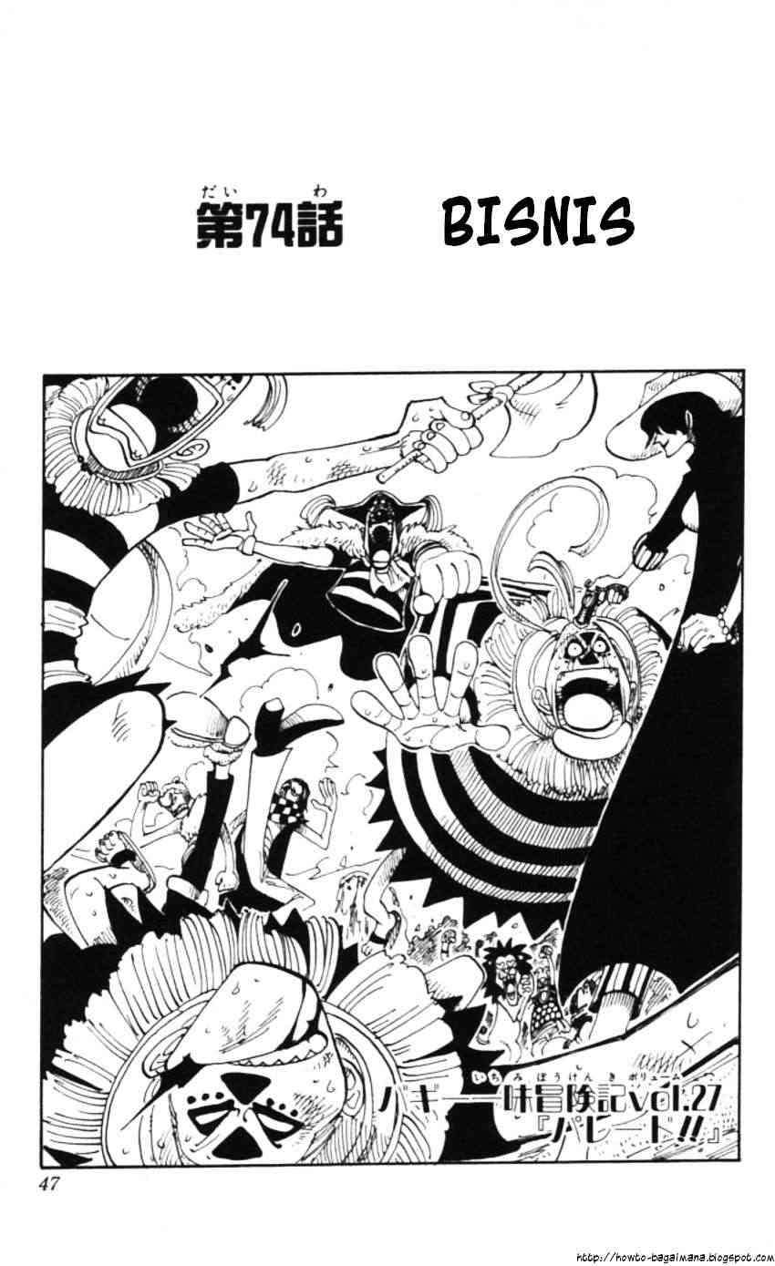 Komik One Piece Chapter 74 gambar nomor 1