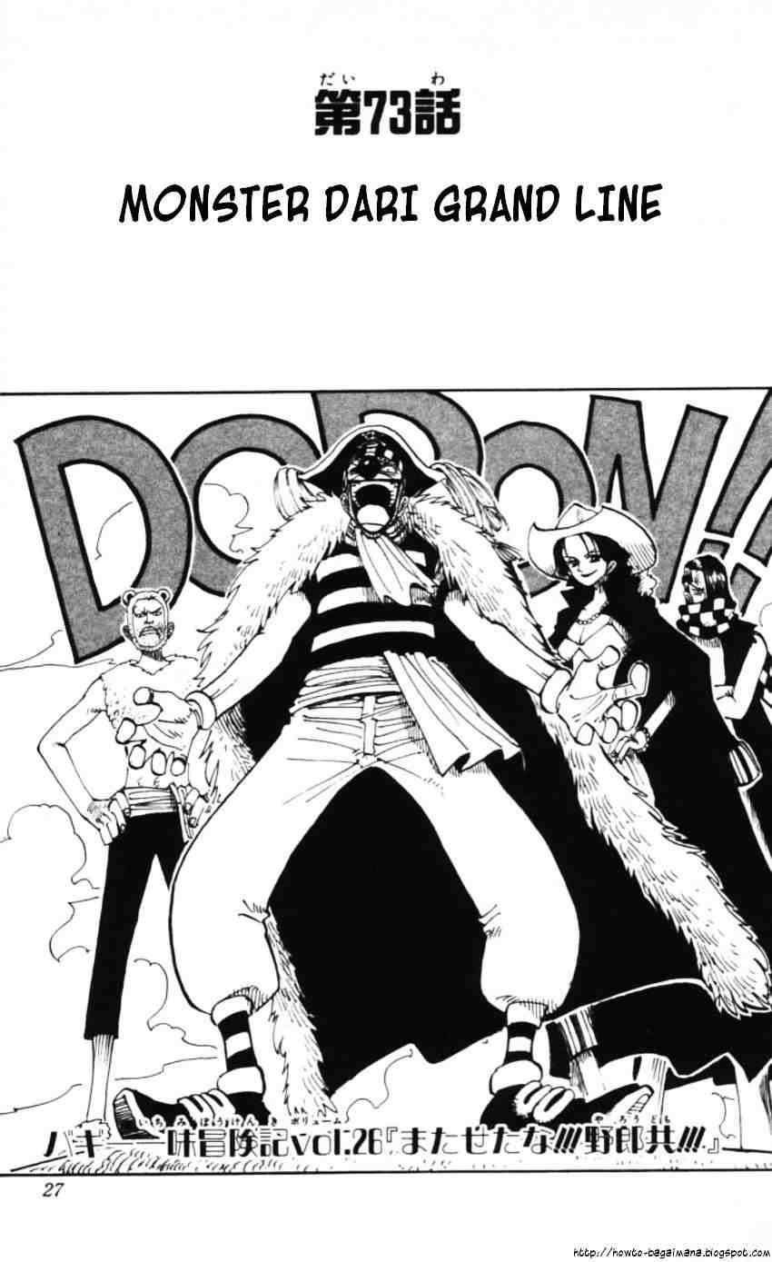 Komik One Piece Chapter 73 gambar nomor 1