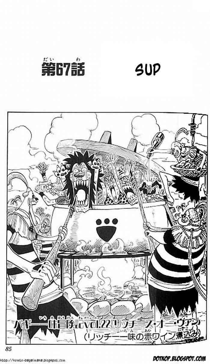 Komik One Piece Chapter 67 gambar nomor 1