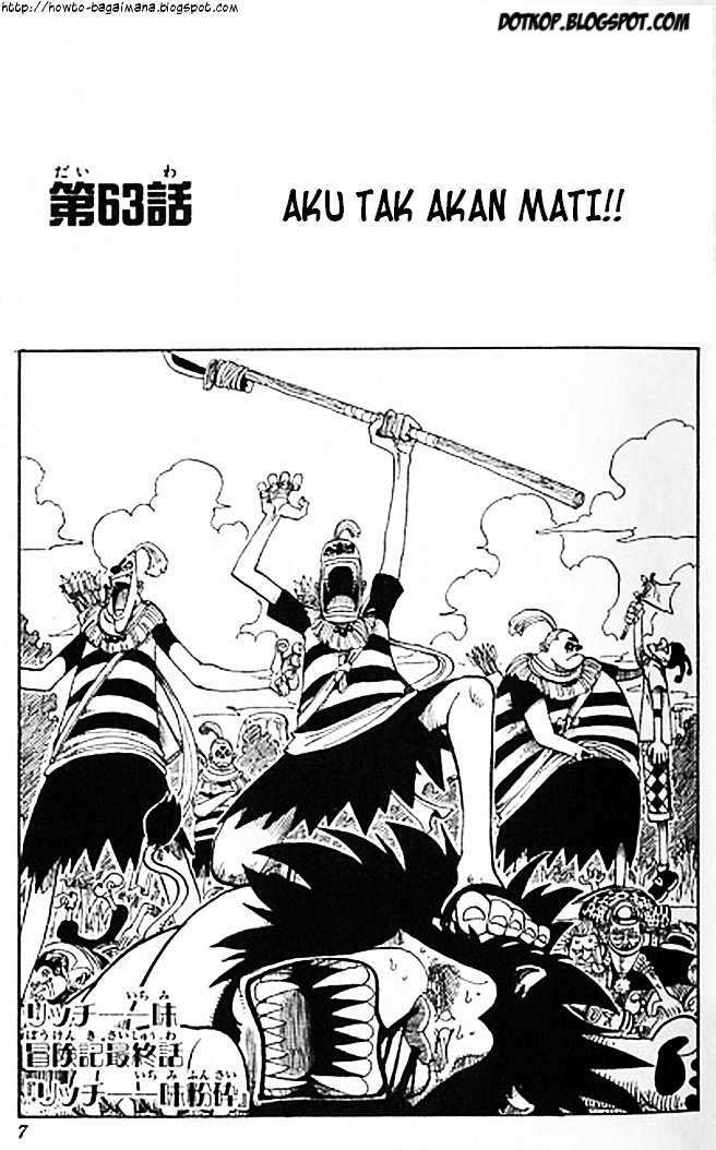One Piece Chapter 63 Gambar 3
