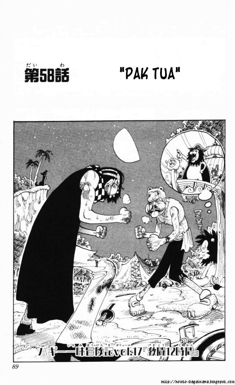 Komik One Piece Chapter 58 gambar nomor 1
