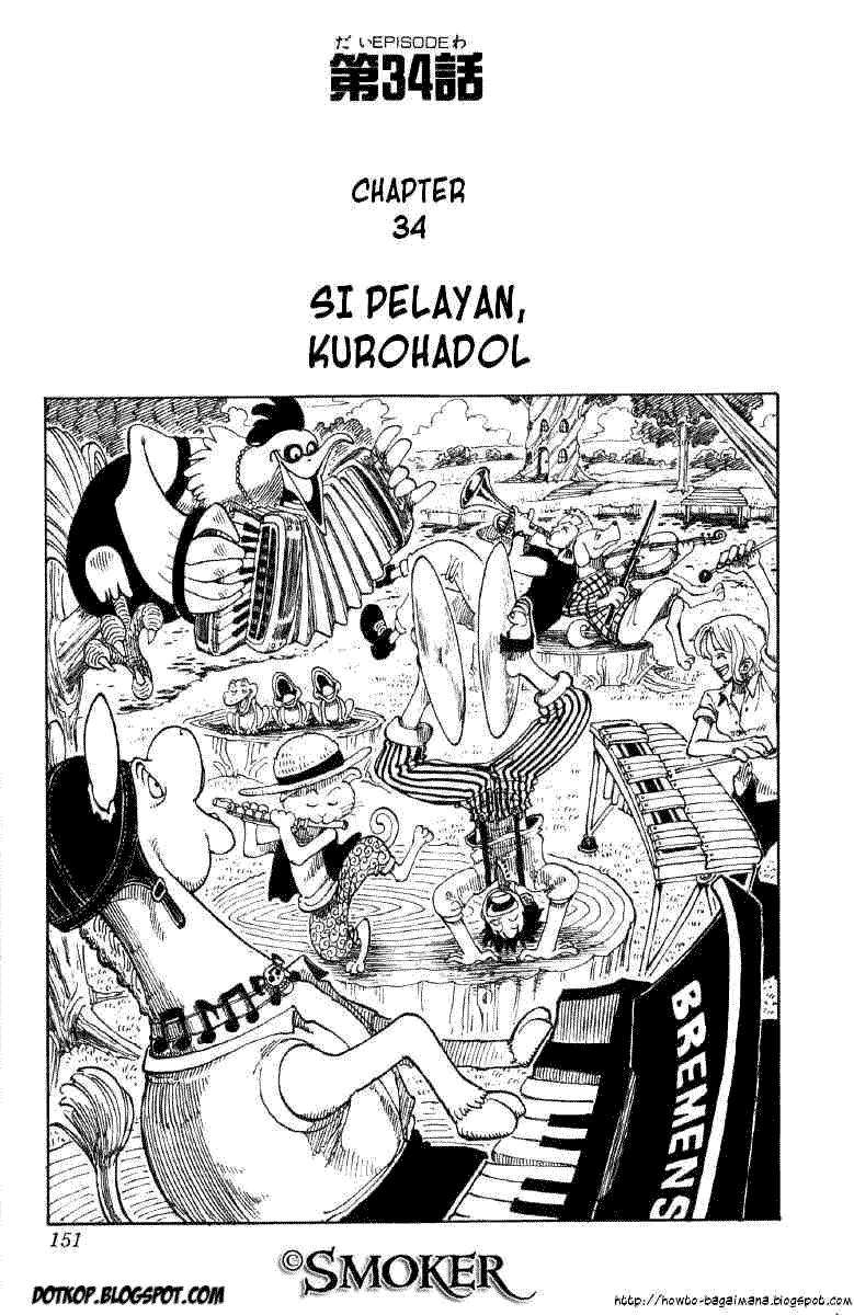 Komik One Piece Chapter 34 gambar nomor 1