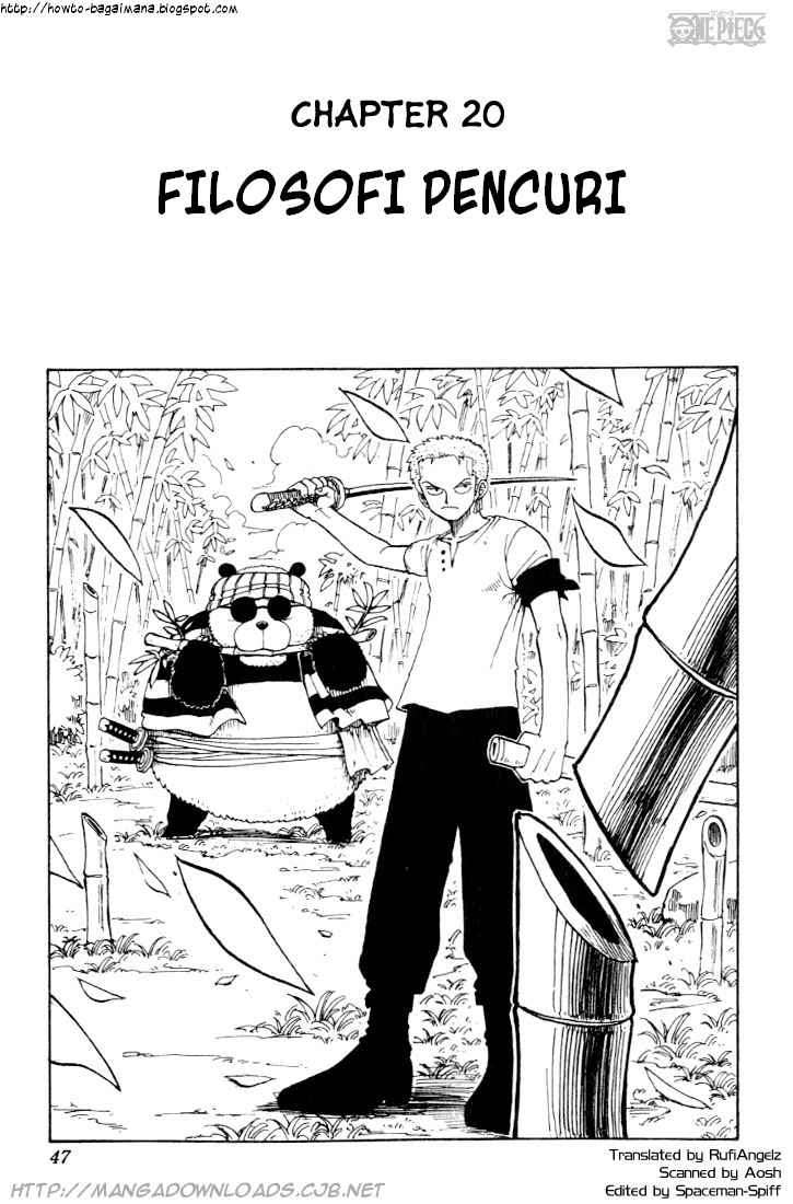 Komik One Piece Chapter 20 gambar nomor 1