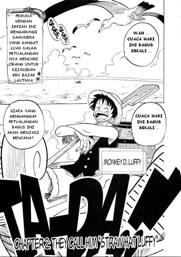 Komik One Piece Chapter 2 gambar nomor 1
