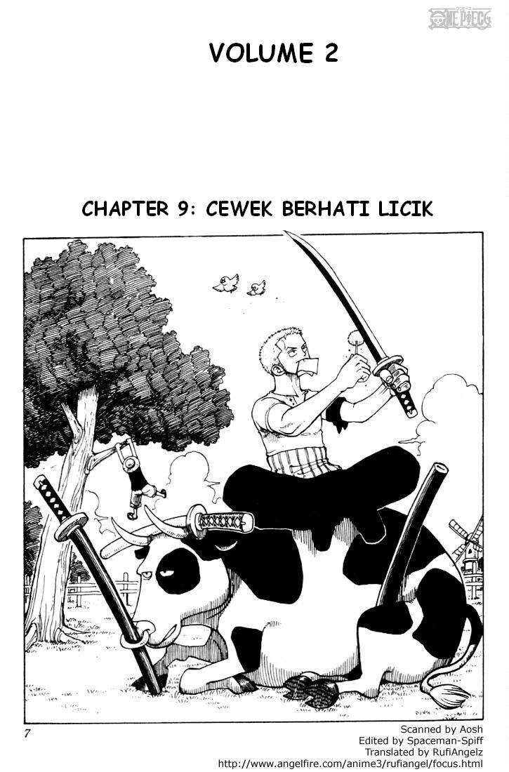 Komik One Piece Chapter 9 gambar nomor 1