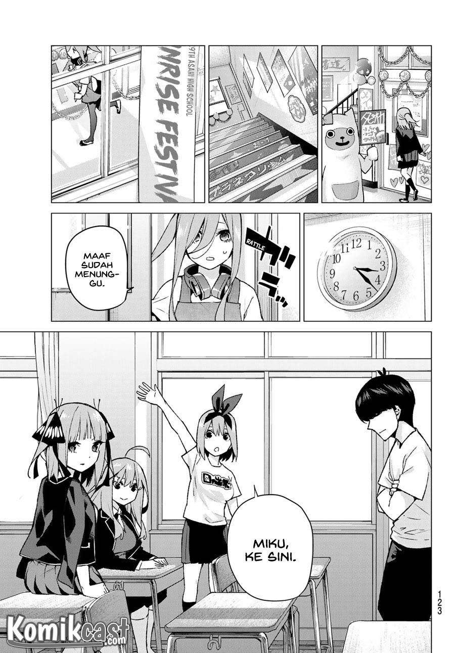 Go-toubun no Hanayome Chapter 99 Gambar 15