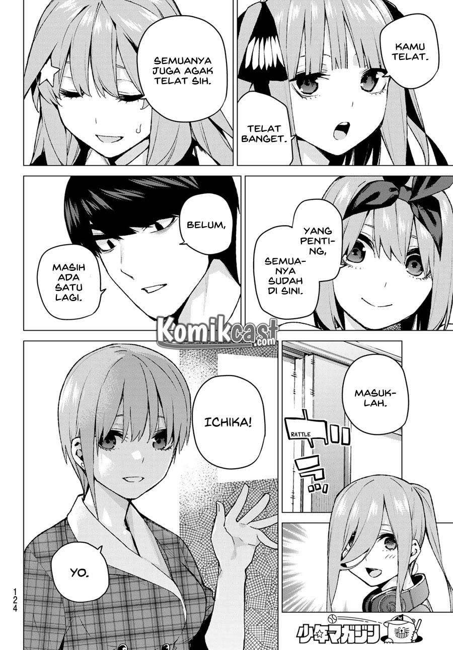 Go-toubun no Hanayome Chapter 99 Gambar 16