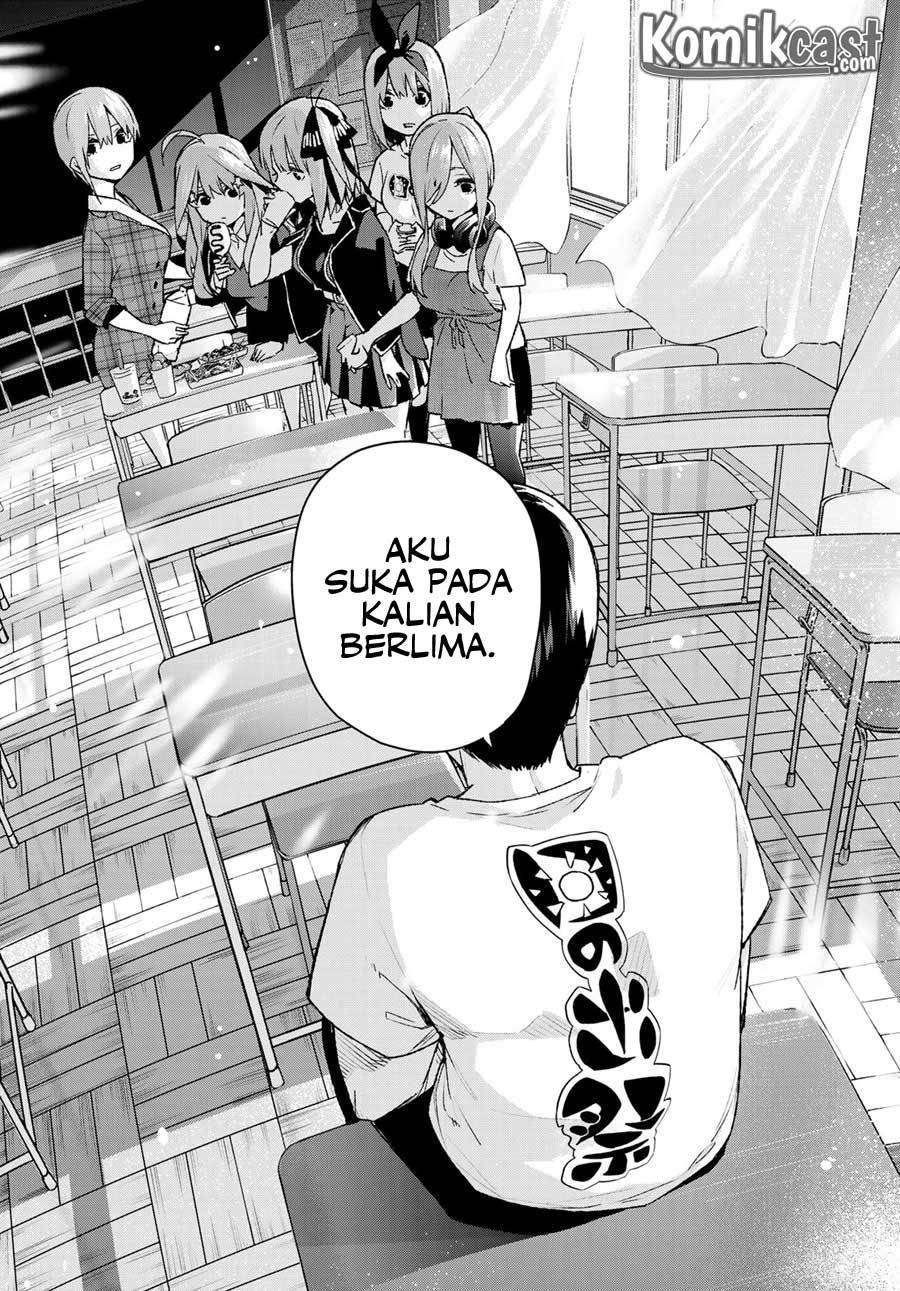 Go-toubun no Hanayome Chapter 99 Gambar 18