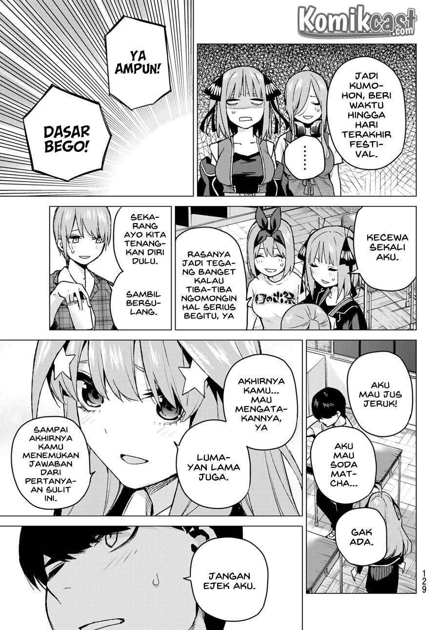 Go-toubun no Hanayome Chapter 99 Gambar 21