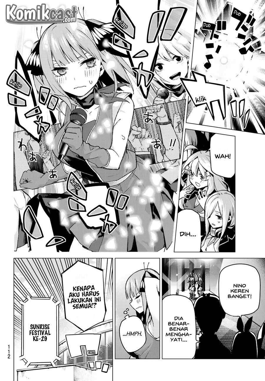 Go-toubun no Hanayome Chapter 99 Gambar 4