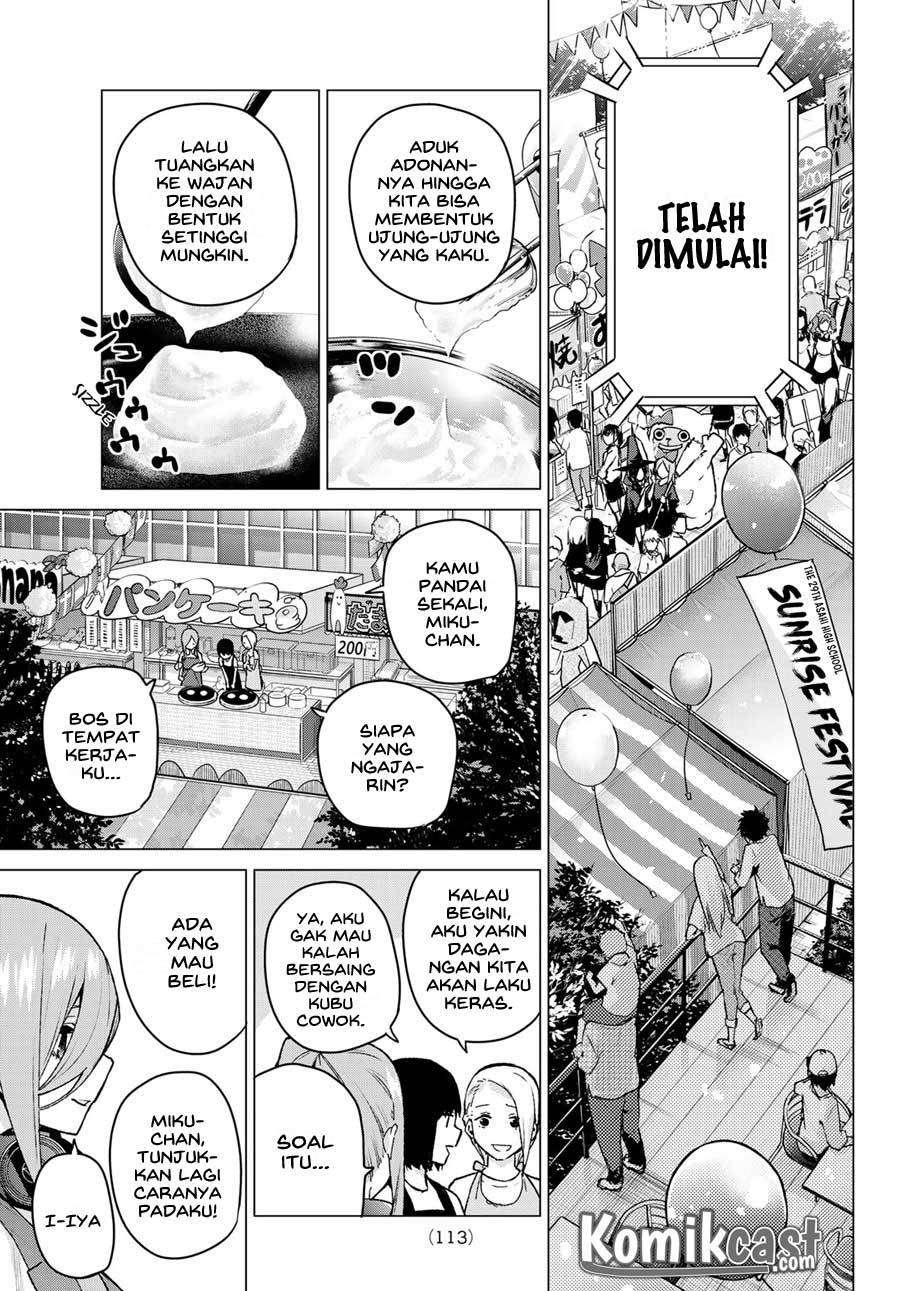 Go-toubun no Hanayome Chapter 99 Gambar 5