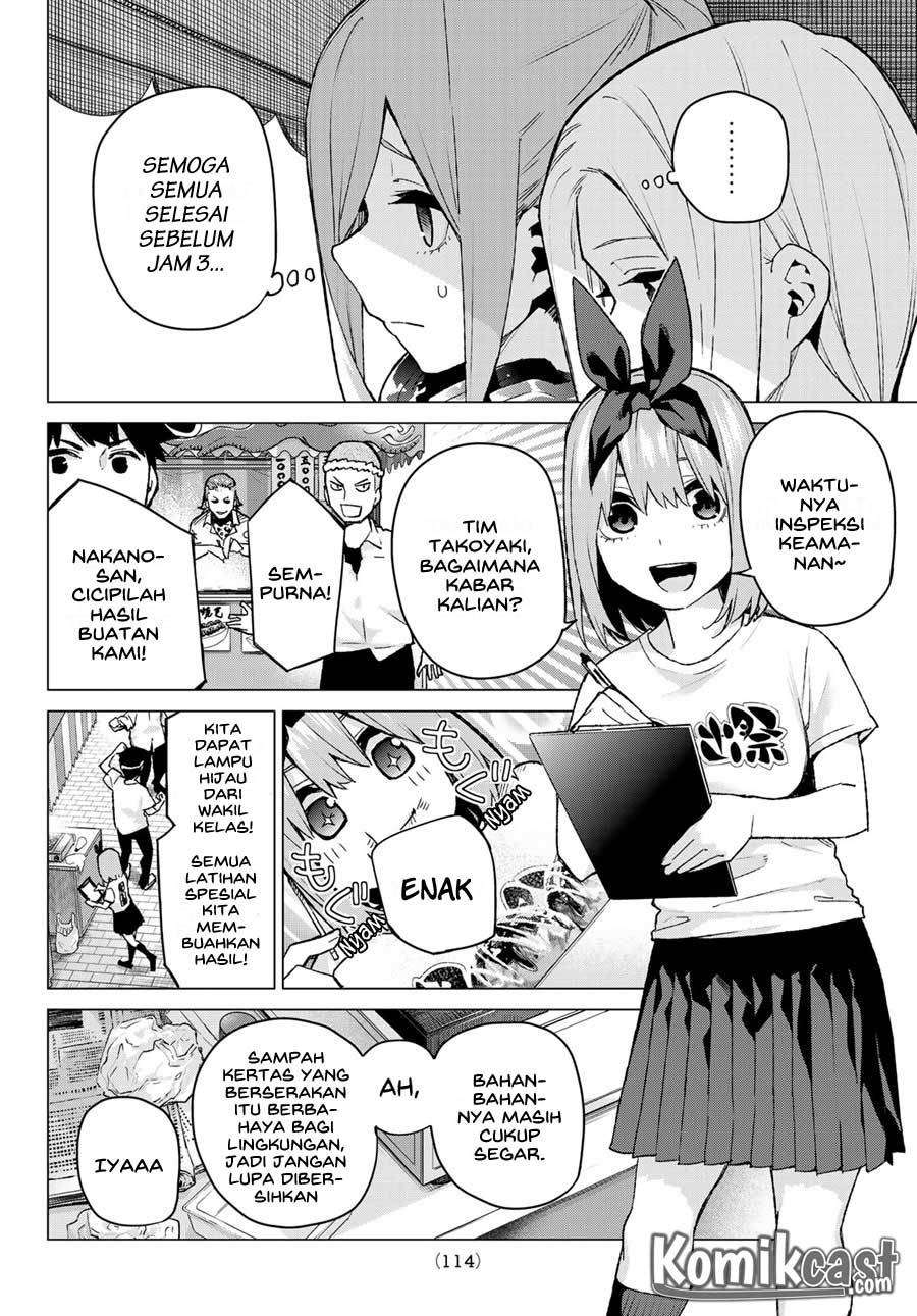 Go-toubun no Hanayome Chapter 99 Gambar 6