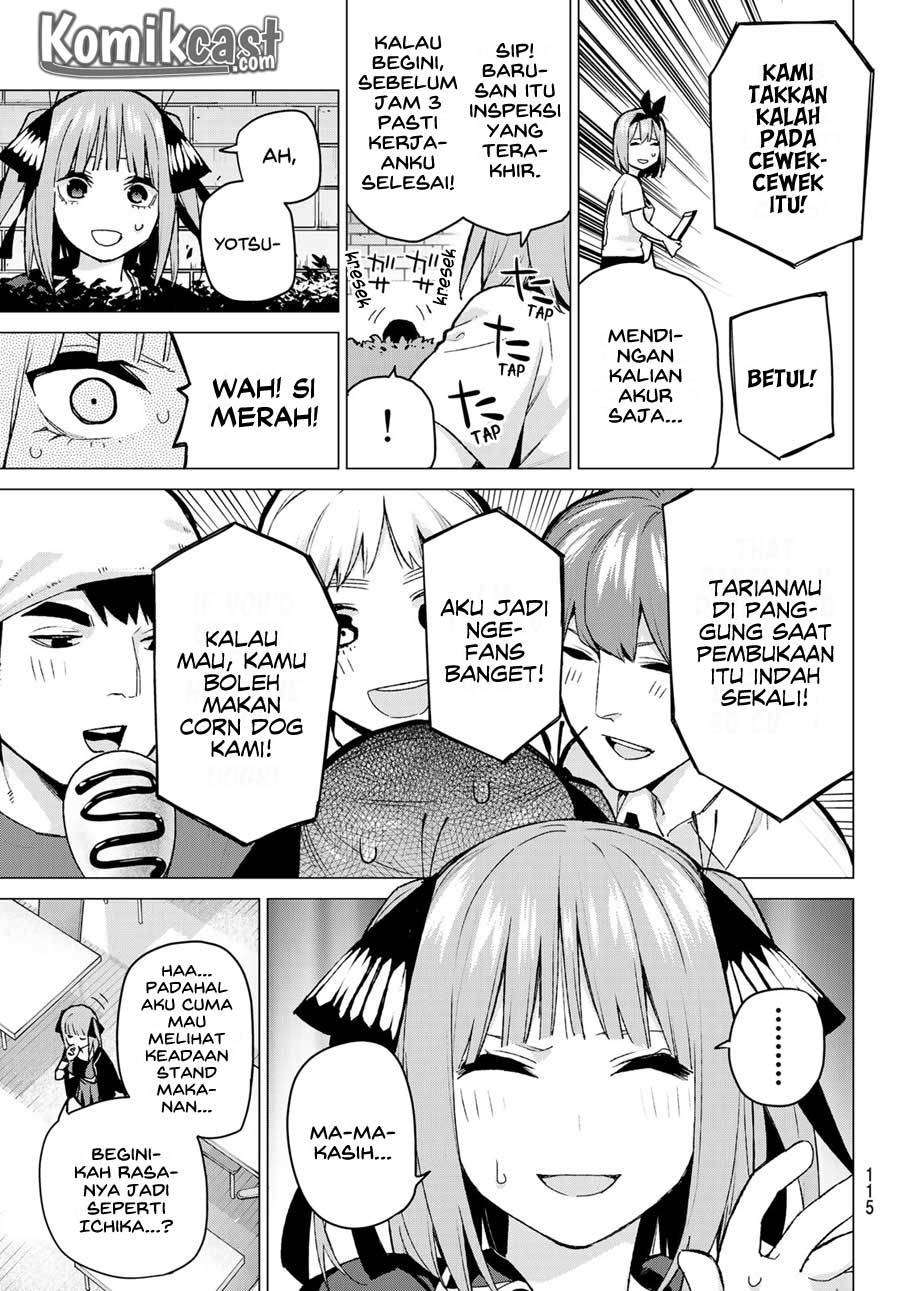 Go-toubun no Hanayome Chapter 99 Gambar 7