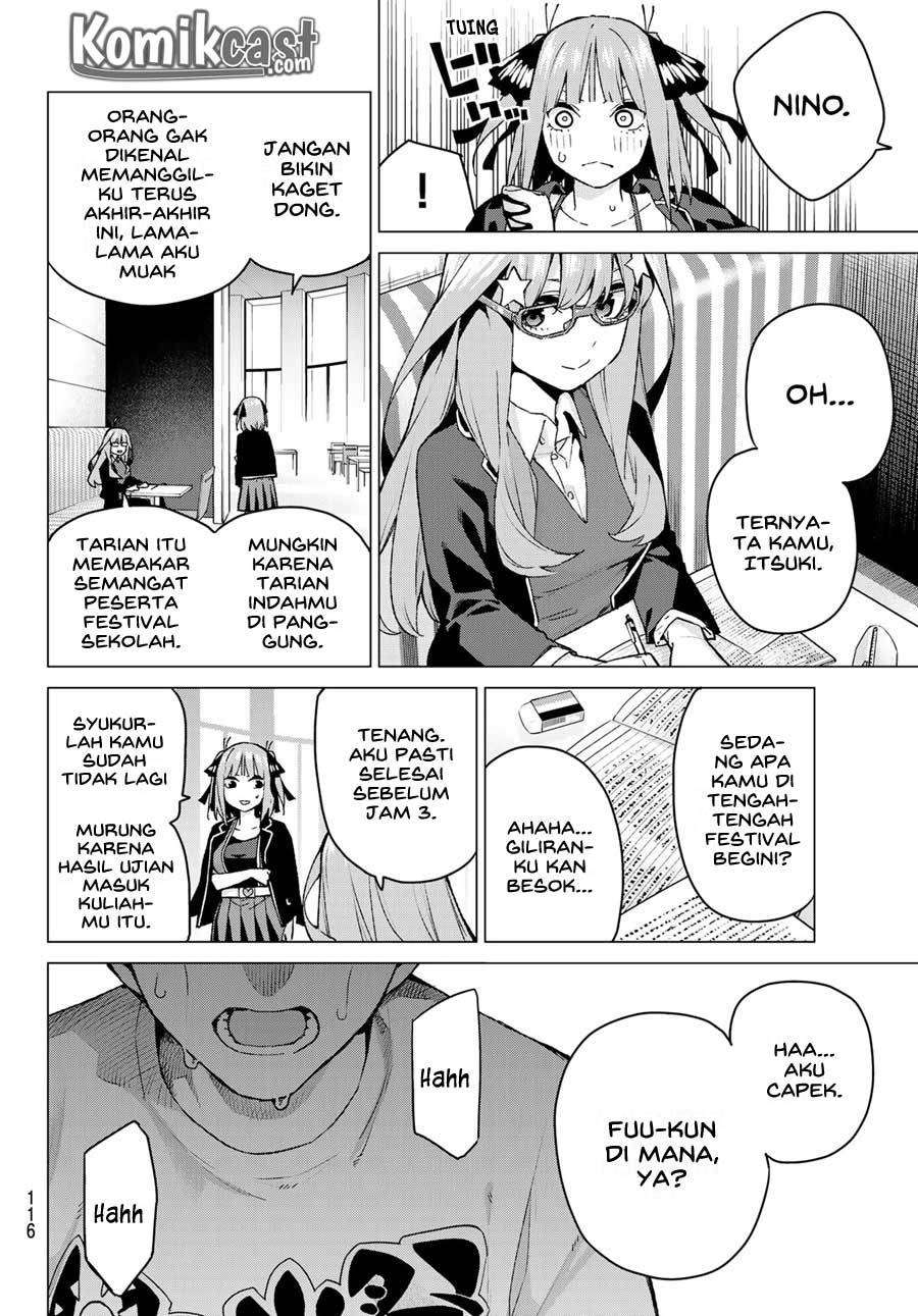 Go-toubun no Hanayome Chapter 99 Gambar 8