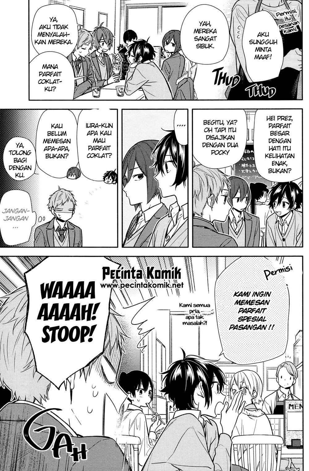 Horimiya Chapter 102 Gambar 14