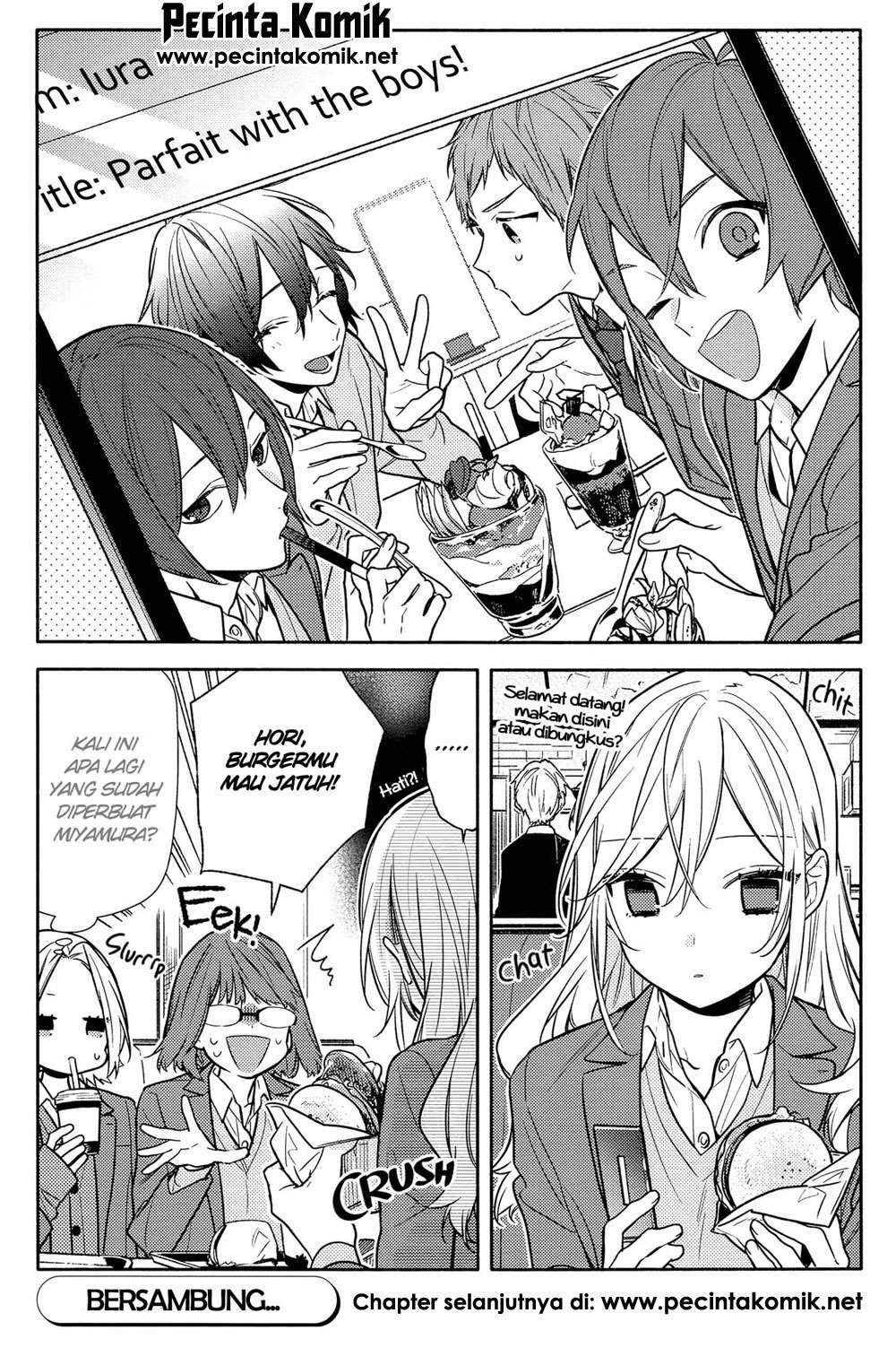 Horimiya Chapter 102 Gambar 15