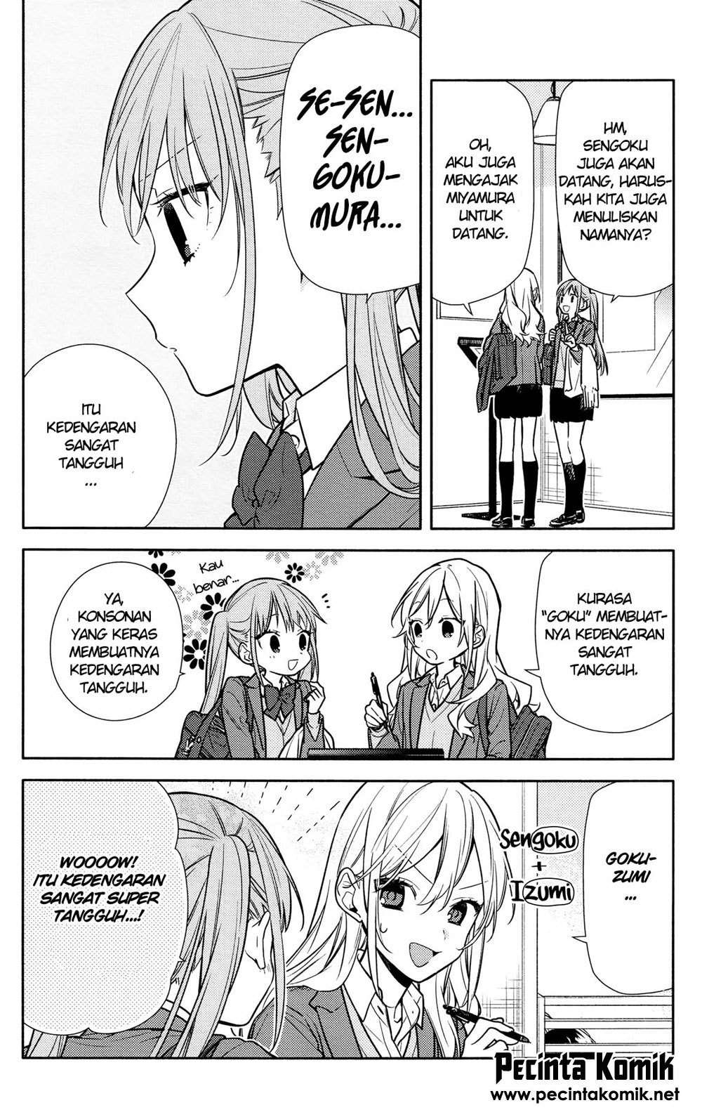 Horimiya Chapter 102 Gambar 3