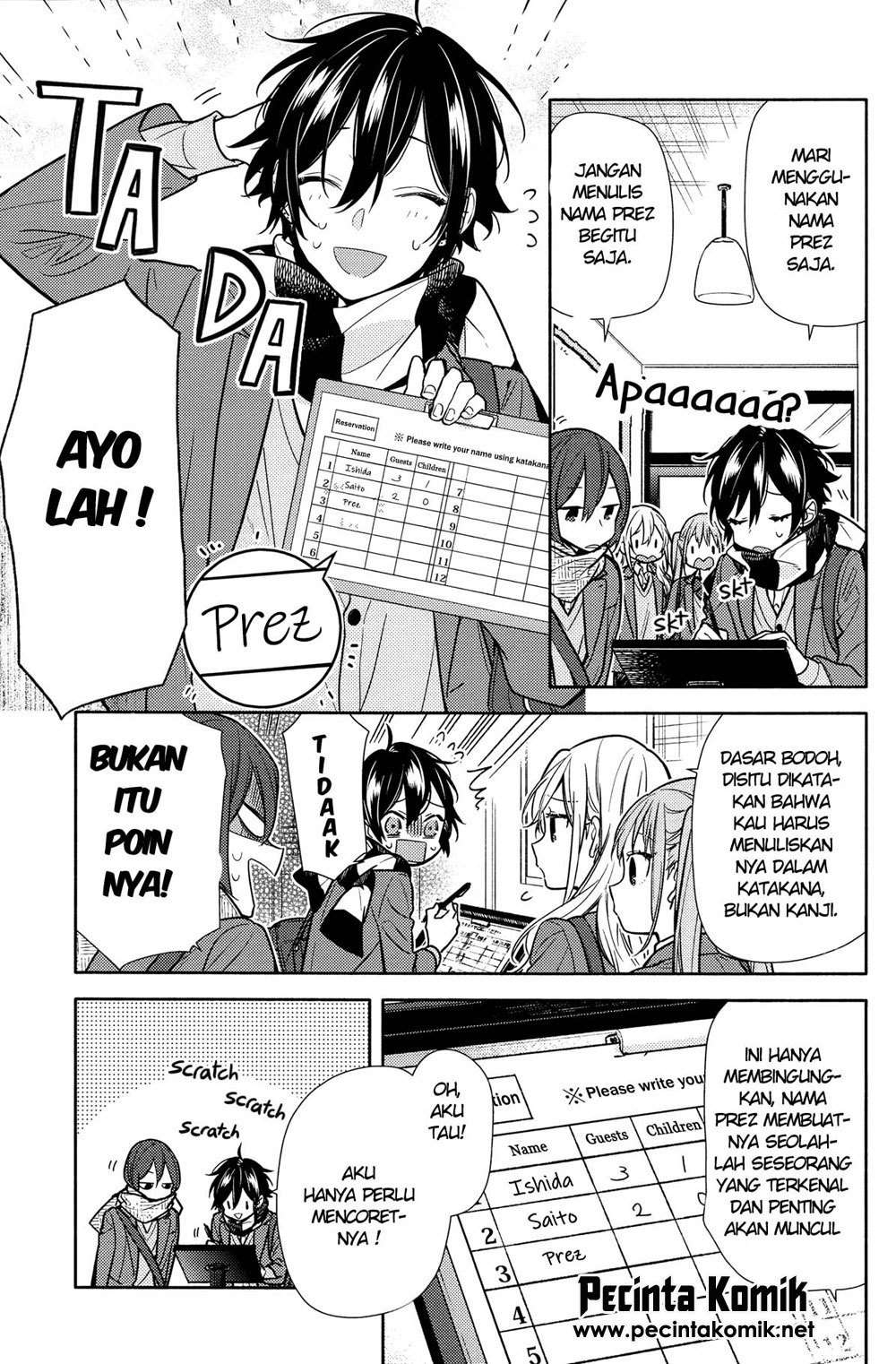 Horimiya Chapter 102 Gambar 6