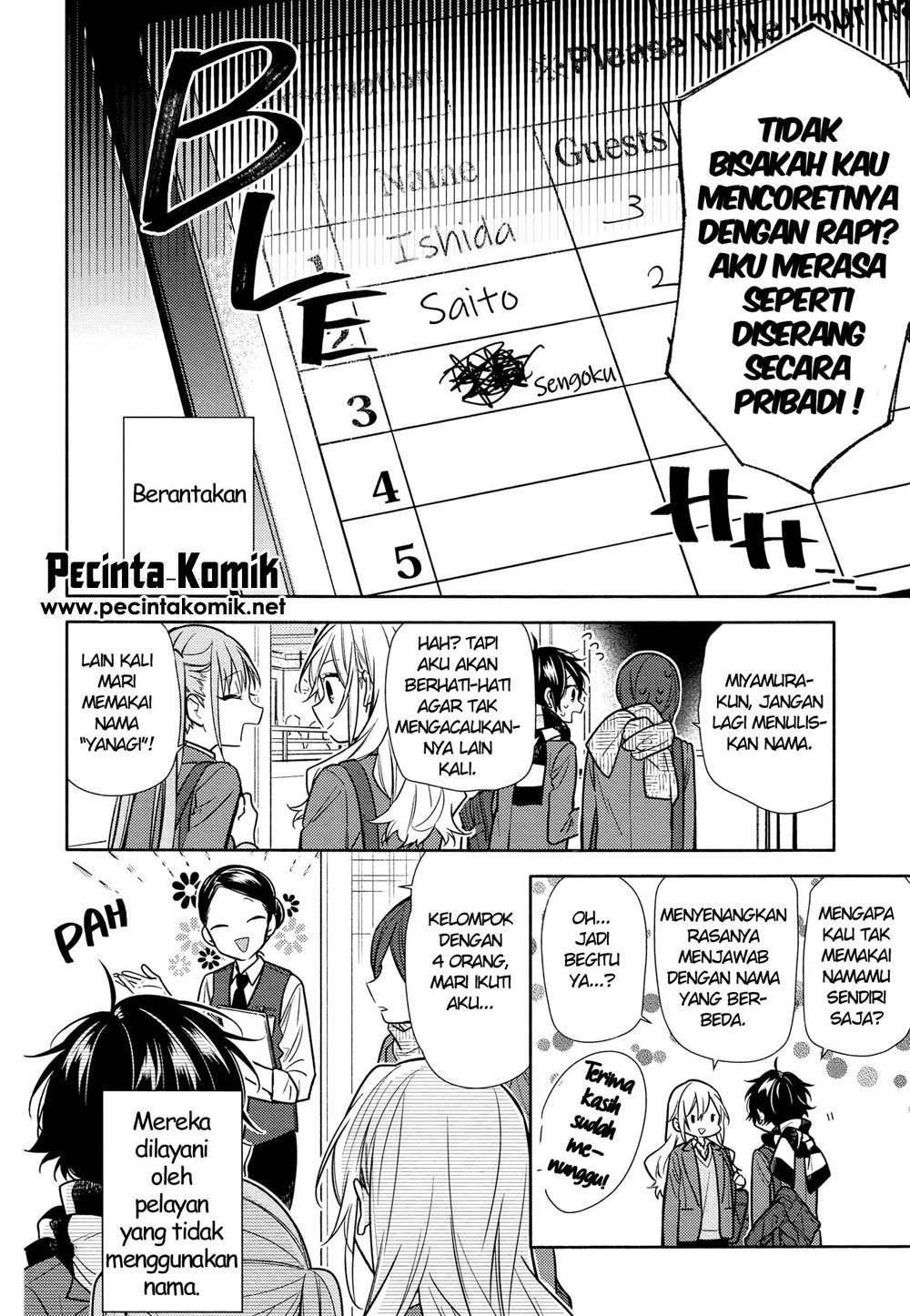 Horimiya Chapter 102 Gambar 7