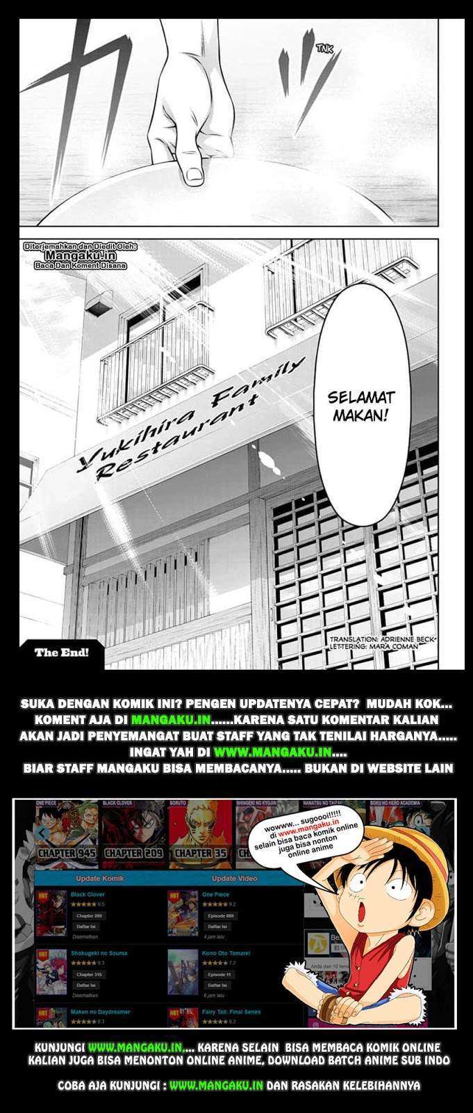 Shokugeki no Souma Chapter 315.3 Gambar 34