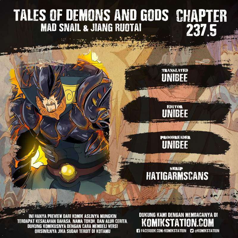 Komik Tales of Demons and Gods Chapter 237.5 gambar nomor 1