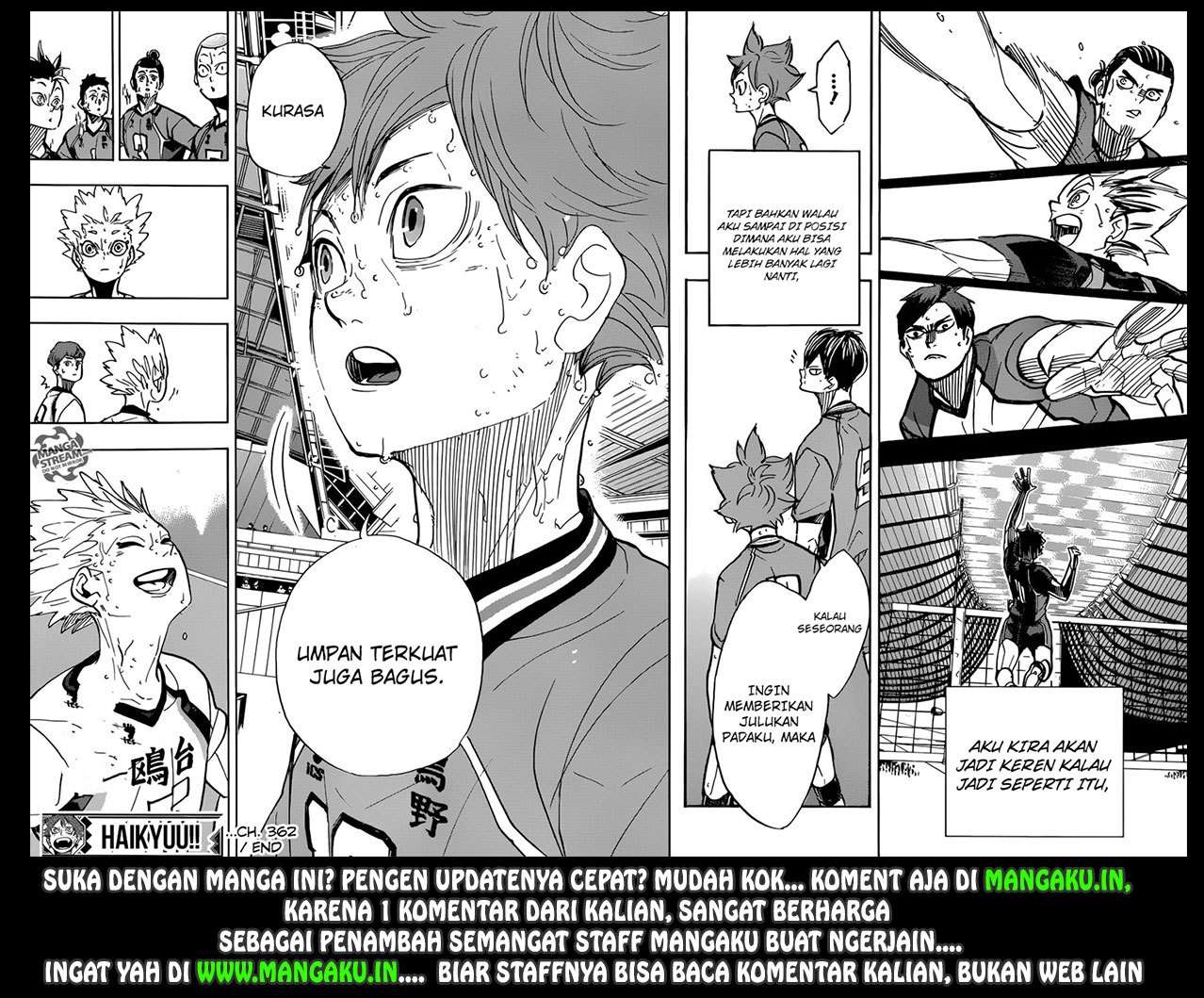 Haikyuu!! Chapter 362 Gambar 17