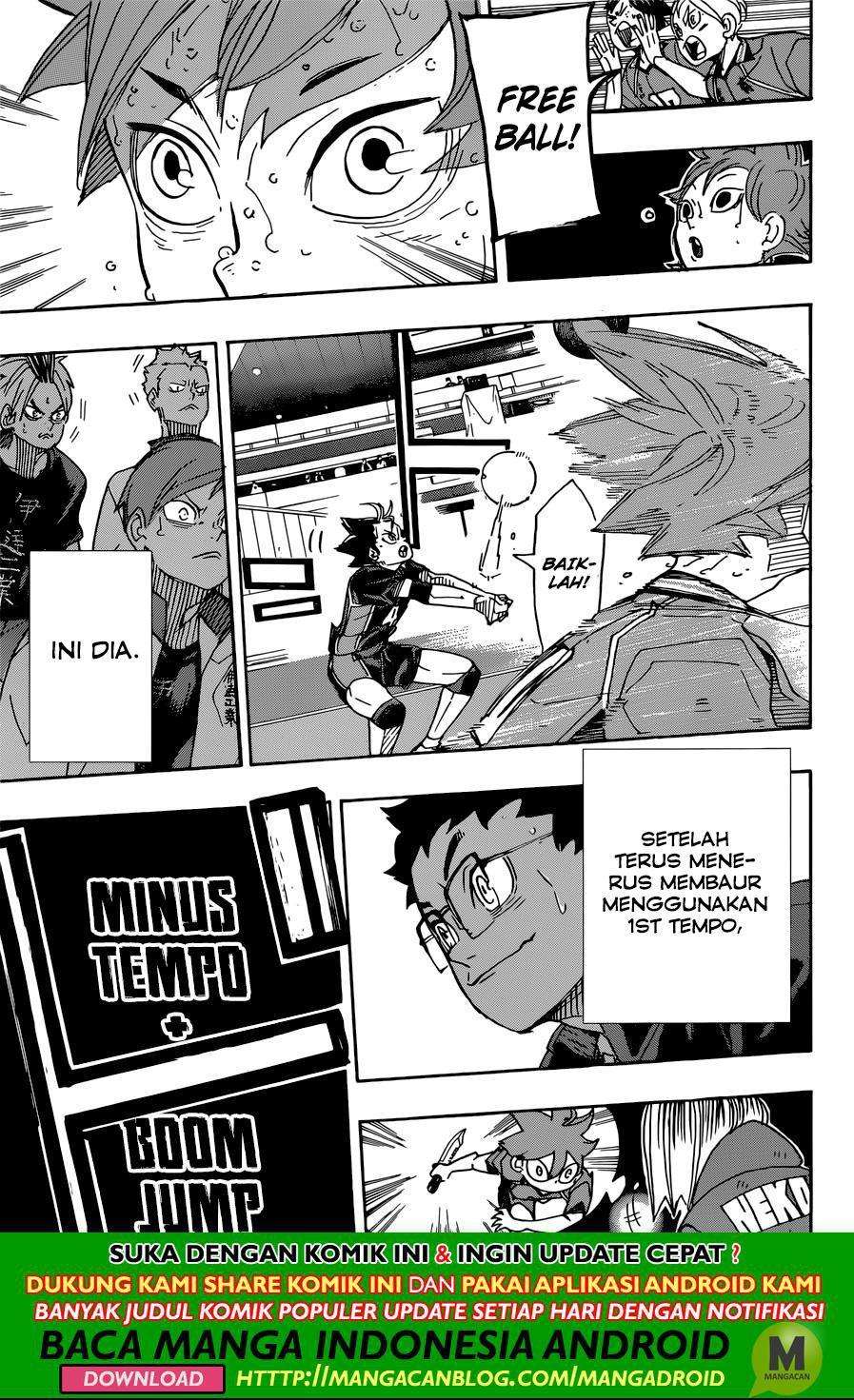 Haikyuu!! Chapter 361 Gambar 14