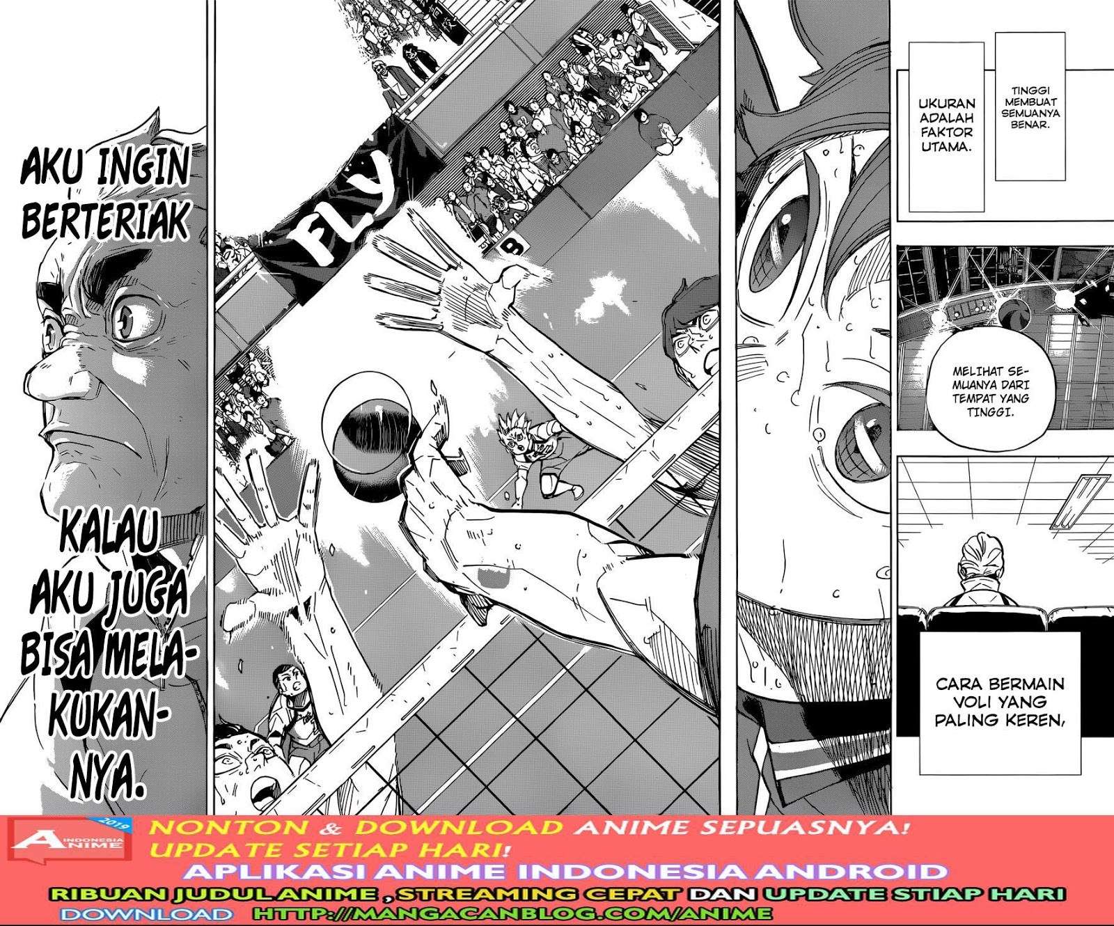 Haikyuu!! Chapter 361 Gambar 17