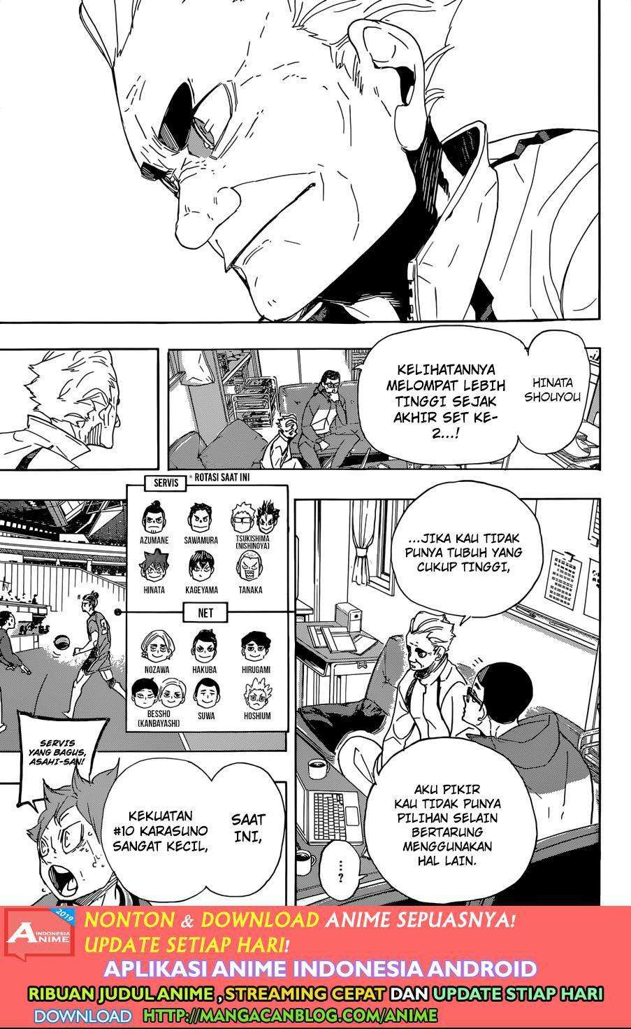 Haikyuu!! Chapter 361 Gambar 10