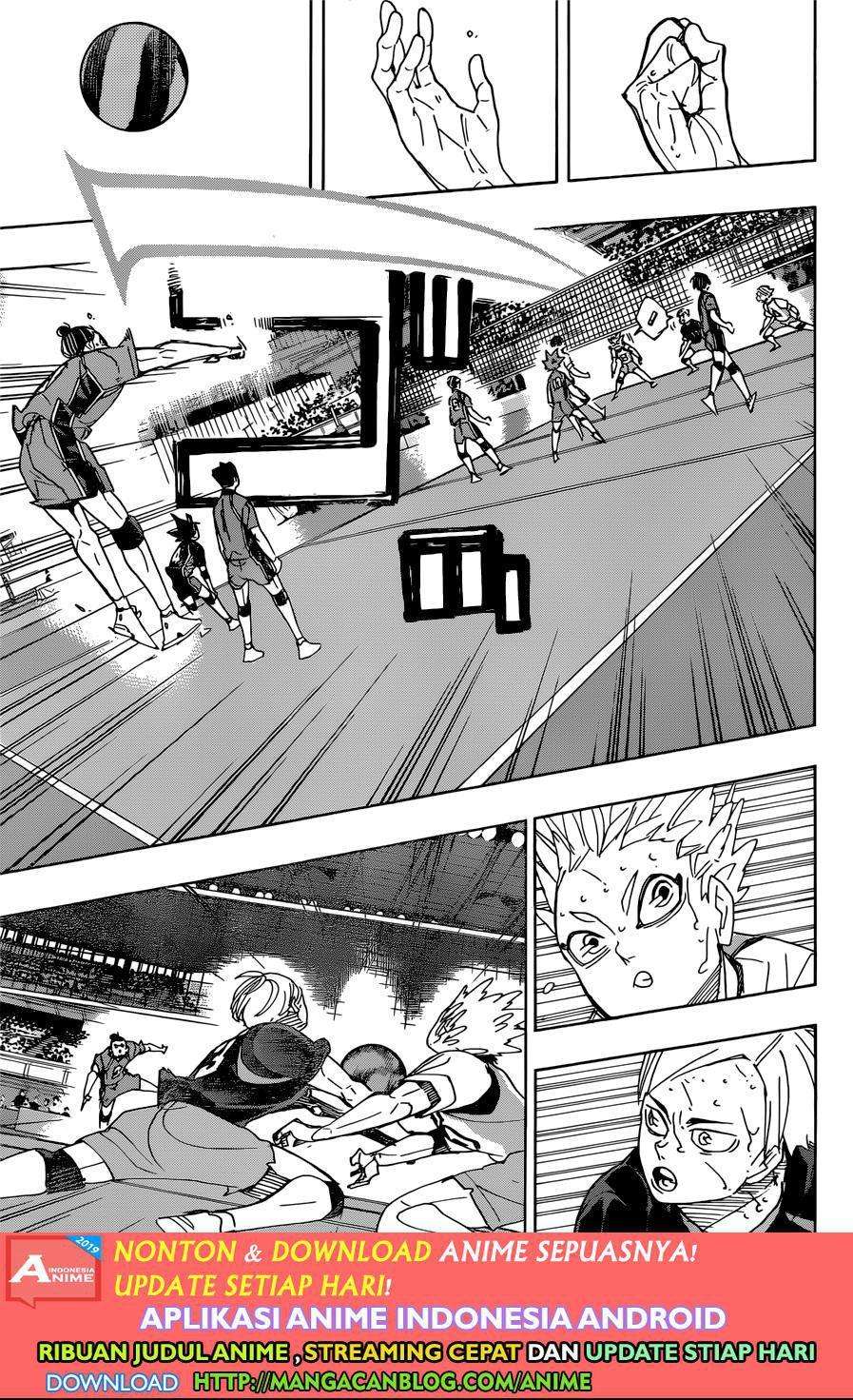 Haikyuu!! Chapter 361 Gambar 12