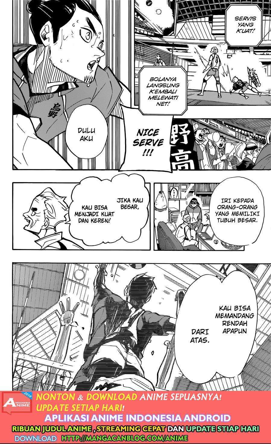 Haikyuu!! Chapter 361 Gambar 13