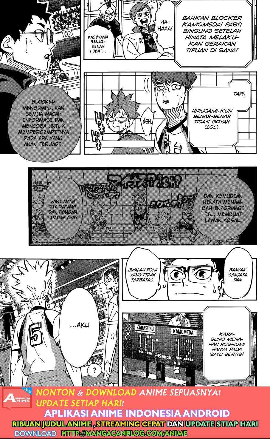 Haikyuu!! Chapter 361 Gambar 8