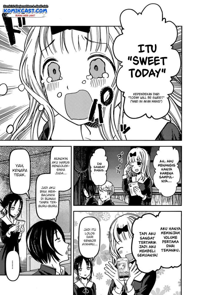 Kaguya-sama wa Kokurasetai – Tensai-tachi no Renai Zunousen Chapter 73 Gambar 10