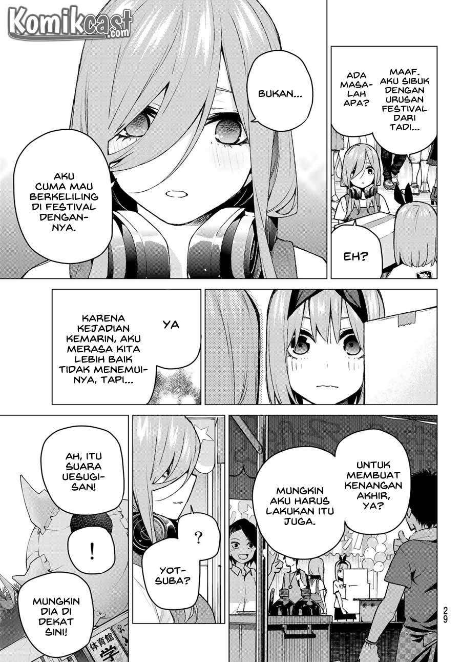 Go-toubun no Hanayome Chapter 100 Gambar 15