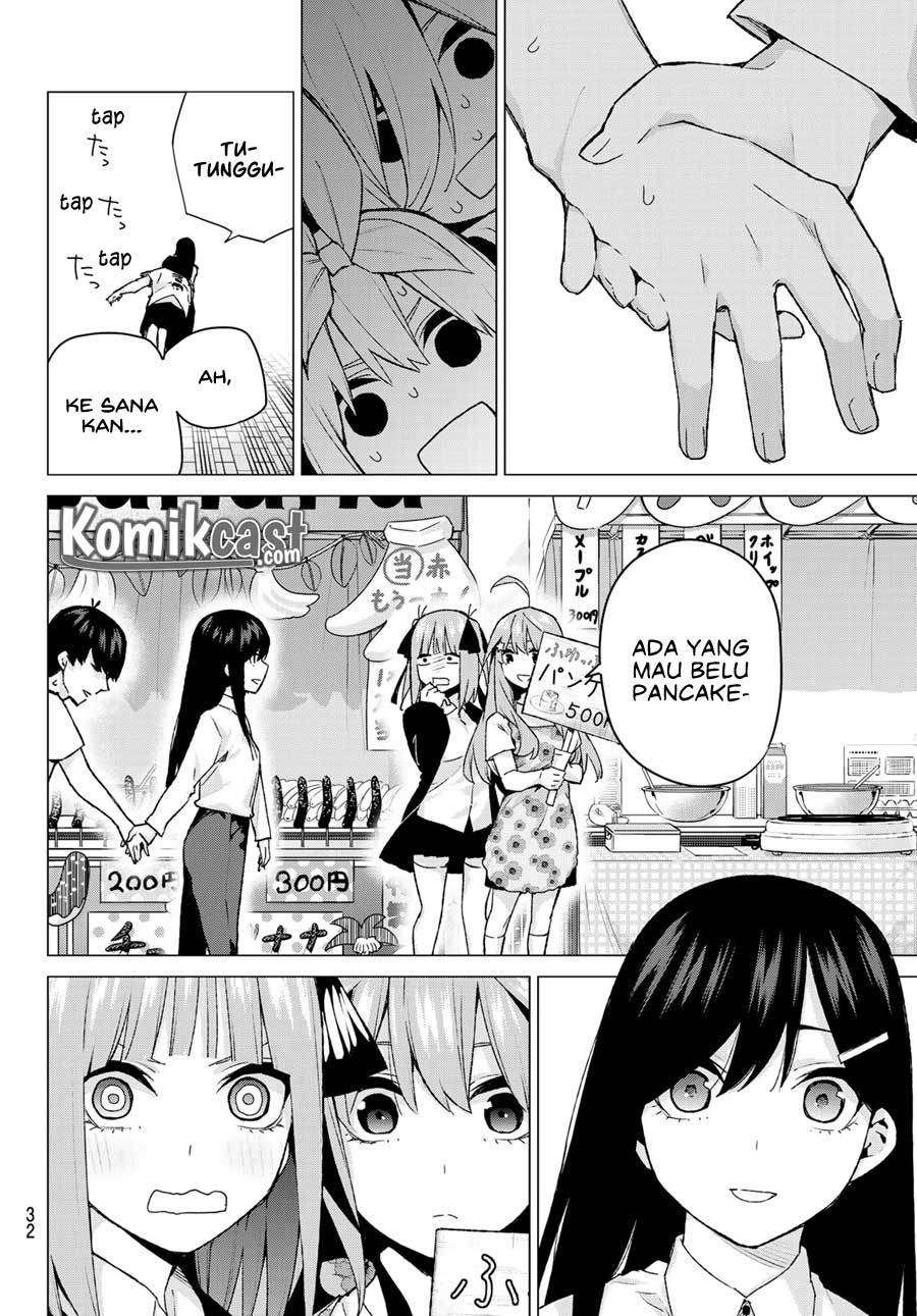 Go-toubun no Hanayome Chapter 100 Gambar 18