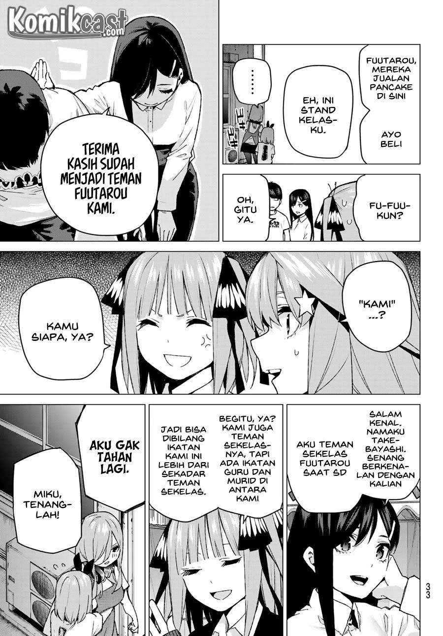 Go-toubun no Hanayome Chapter 100 Gambar 19