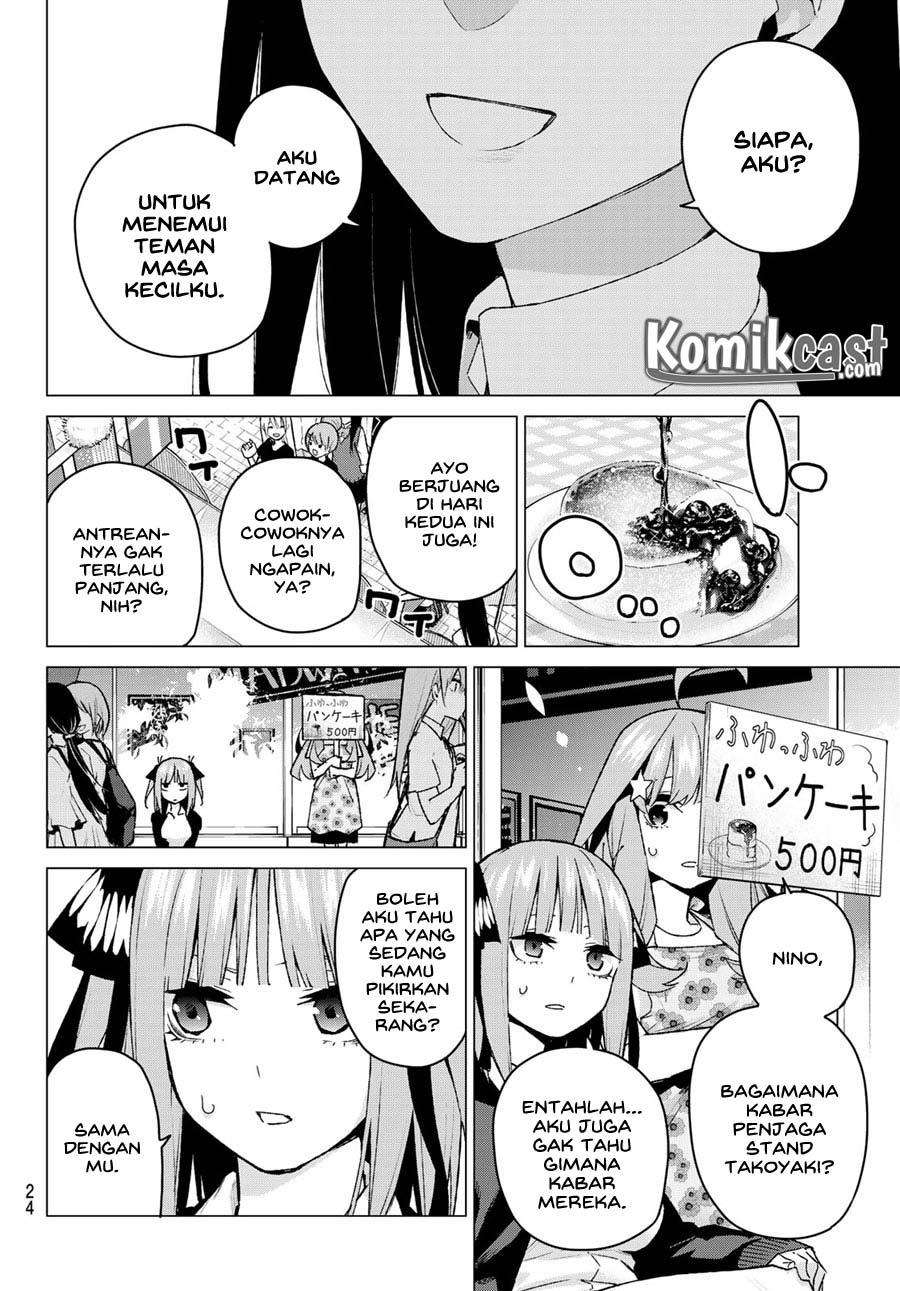 Go-toubun no Hanayome Chapter 100 Gambar 10